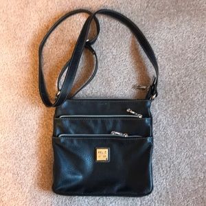 Black crossbody purse